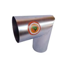 Joelho para Tubo de Chaminé Inox Diâmetro 20cm