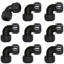 Joelho Santeno com Rosca para Mangueiras de Irrigação -10 Un Joelho Santeno com Rosca para Mangueiras de Irrigação -10 Un