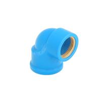 Joelho soldavel 90 25x3/4 azul bucha latão krona