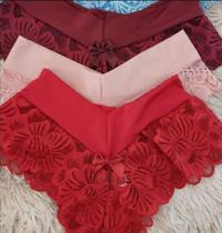 Joga de Calcinhas de Renda Tamanho G
