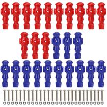 Jogadores de pebolim Marsrut 26 peças vermelho e azul em resina 11 cm Jogadores de pebolim Marsrut 26 peças vermelho e azul em resina 11 cm