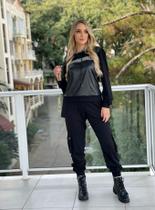 Jogger Rosa Tatuada 8264 Preto