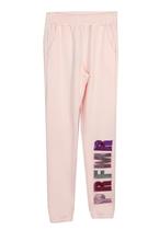 Jogging Moletom Paetê Rosa Perfumaria