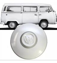 Jogo 04 Calotas Kombi Clipper Diesel Branca Plástico