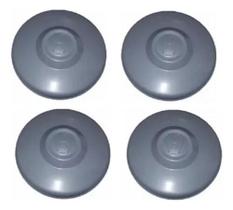 Jogo 04 Calotas Roda Centro Kombi Clipper Diesel Cinza