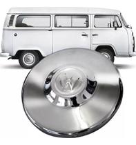 Jogo 04 Calotas Roda Cromada Kombi Clipper Fusca Plastica Jogo 04 Calotas Roda Cromada Kombi Clipper Fusca Plastica