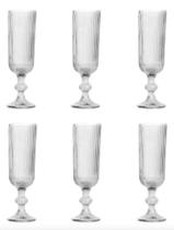 Jogo 06 Taças para Champagnhe L'Hermitage 160ml Cameratta Jogo 06 Taças para Champagnhe L'Hermitage 160ml Cameratta
