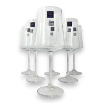 Jogo 06 Taças Xtra 360ml Vinho Branco Tinto Cristal Bohemia Jogo 06 Taças Xtra 360ml Vinho Branco Tinto Cristal Bohemia