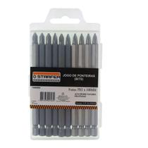 Jogo 10 Bits Ponta Phillips 1 P/ Parafusadeira 100mm Starfer