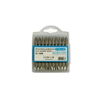 Jogo 10 Bits Ponteira Phillips Dupla CRV Ph2 65mm Imantada Profissional