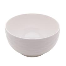 Jogo 10 Bowl de Porcelana Tigela Cumbuca Cor Branco New Bone Lagos Lyor 11,5cm