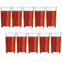 Jogo 10 copo Brisa 300ml Vidro Suco Agua Transparente Nadir Jogo 10 copo Brisa 300ml Vidro Suco Agua Transparente Nadir