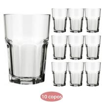 Jogo 10 Copos 200ml Bristol Nadir Refri Suco Glamour Jogo 10 Copos 200ml Bristol Nadir Refri Suco Glamour
