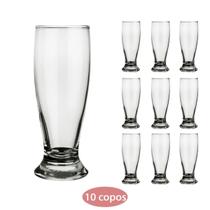 Jogo 10 copos 300ml Vidro Tradicional Nadir Bar Chopinho Jogo 10 copos 300ml Vidro Tradicional Nadir Bar Chopinho