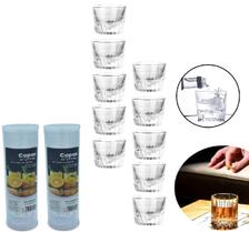 Jogo 10 Copos 65ml Para Drinks Shot Bebidas Acrilico