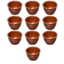 Jogo 10 Cumbuca Barro Feijoada Restaurante - 450ml Ref. 1120