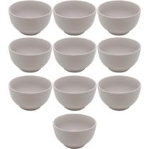 Jogo 10 Cumbucas de Cerâmica 680ml para Restaurantes Sopas Caldos Sobremesas Cronus Lyor Jogo 10 Cumbucas de Cerâmica 680ml para Restaurantes Sopas Caldos Sobremesas Cronus Lyor