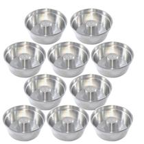Jogo 10 Formas Assadeira Bolo Pudim Redonda Tubo N 18 Jogo 10 Formas Assadeira Bolo Pudim Redonda Tubo N 18