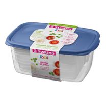 Jogo 10 Potes Plásticos Herméticos 280ml - 360ml - 3,2L Jogo 10 Potes Plásticos Herméticos 280ml - 360ml - 3,2L