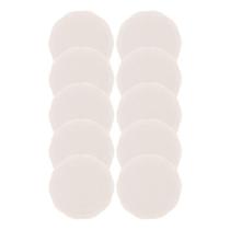 Jogo 10 Prato De Sobremesa Porcelana New Bone Butterfly Branco Off White Lyor 19cm
