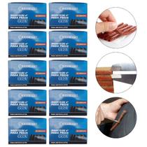 Jogo 10 Refil Remendo Conserto Pneu Moto S/c 600pçs Bremen