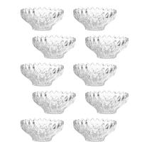 Jogo 10 Taças de Sobremesa Bowl Vidro Transparente Brazilia 300ml 14cm Sorvete Açaí Em Casa Tem Jogo 10 Taças de Sobremesa Bowl Vidro Transparente Brazilia 300ml 14cm Sorvete Açaí Em Casa Tem