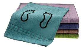 Jogo 10 Toalha Piso Pezinho Chão Tapete - Confort Co