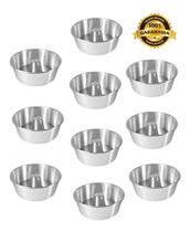 Jogo 10 Und. Formas Assadeira Bolo Pudim Redonda Tubo N 18 Jogo 10 Und. Formas Assadeira Bolo Pudim Redonda Tubo N 18