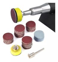 Jogo 100 Discos Lixa 25 Mm Madeira Micro Retifica Completo