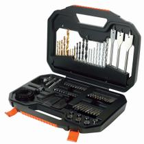 Jogo 100 Peças para Furar e Parafusar A7187-XJ Black & Decker Jogo 100 Peças para Furar e Parafusar A7187-XJ Black & Decker