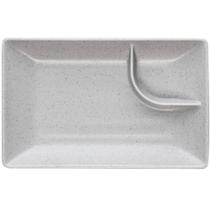 Jogo 100 Pratos Sushi 19cm Melanina com Molheira Lyor Granilite Retangulares Jogo 100 Pratos Sushi 19cm Melanina com Molheira Lyor Granilite Retangulares