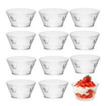 Jogo 12 Bowl Taça Sobremesa de Vidro Wolff Lines Butterfly Borboleta 10,5x7cm Jogo 12 Bowl Taça Sobremesa de Vidro Wolff Lines Butterfly Borboleta 10,5x7cm
