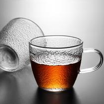 Jogo 12 Canecas de Vidro Decorado 110ml Luxo para Café Chá