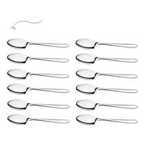 Jogo 12 colheres cafe aço inox venice