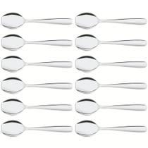 Jogo 12 Colheres para Sorvete Aço Inox Tramontina Amazonas Sobremesa Doces