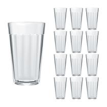 Jogo 12 Copo Americano Long Drink 345ml Vidro Cerveja Nadir Jogo 12 Copo Americano Long Drink 345ml Vidro Cerveja Nadir