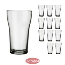 Jogo 12 Copos 200ml Cerveja Churrasco Boteco Trad. Nadir