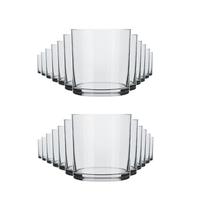 Jogo 12 Copos de Whisky Rocks Vidro 300 ml - Nadir