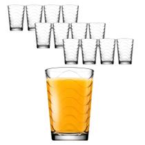 Jogo 12 Copos Vidro Baixo Drink Vidro Grosso Água Suco 190ml
