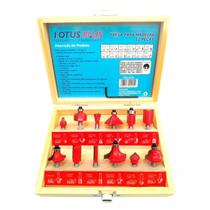 Jogo 12 Fresas Madeira 6Mm Lotus 3293