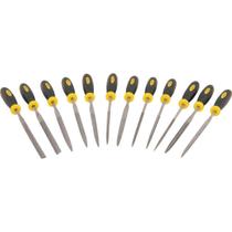 Jogo 12 Limas Agulha Fino N2 em Aço + Cabo 4311000012 Vonder