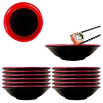 Jogo 12 Molheira em Melamina Shoyu para Restaurante Japones