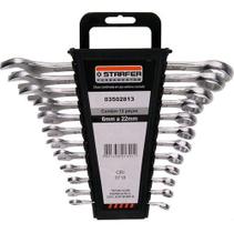 Jogo 12 Peças Chave Combinada Starfer Aço 6a22mm Original