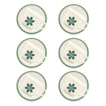 Jogo 12 Peças Xicaras E Pires Chá Donna Campestre Oxford