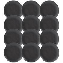 Jogo 12 Pratos de Sobremesa Porto Brasil 19cm Cerâmica Preto Fosco Mousse Petit Gâteau Brownie Jogo 12 Pratos de Sobremesa Porto Brasil 19cm Cerâmica Preto Fosco Mousse Petit Gâteau Brownie