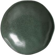 Jogo 12 Pratos Fundos 21cm Cerâmica 600ml Verde Orgânico Ara