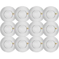 Jogo 12 Pratos Pão Sobremesa Doces 19cm Vidro Cristal Lyor Mesa Posta Little Bee Jogo 12 Pratos Pão Sobremesa Doces 19cm Vidro Cristal Lyor Mesa Posta Little Bee