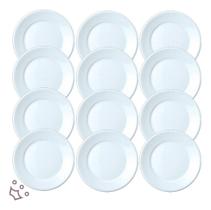 Jogo 12 Pratos Sobremesa Convencional Restaurante Confeitaria Porcelana Schmidt Jogo 12 Pratos Sobremesa Convencional Restaurante Confeitaria Porcelana Schmidt