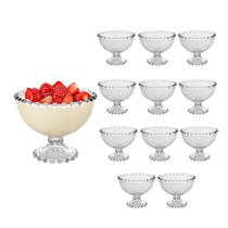 Jogo 12 Taça de Sobremesa Cristal Pearl Bolinha Wolff 200ml Jogo 12 Taça de Sobremesa Cristal Pearl Bolinha Wolff 200ml