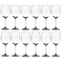 Jogo 12 Taças Bohemia Cristal Titanium Vinho Água 580ml Jogo 12 Taças Bohemia Cristal Titanium Vinho Água 580ml